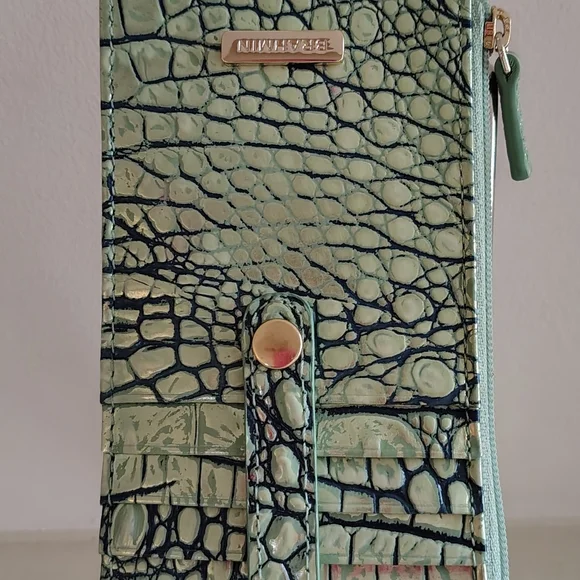 Brahmin Agave Melbourne Credit Card Wallet - Picture 6 of 6